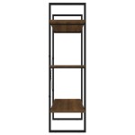 vidaXL Bibliotecă, stejar maro, 100x30x105 cm, lemn prelucrat