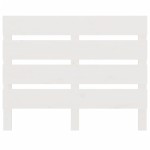 vidaXL Tăblie de pat, alb, 90x3x80 cm, lemn masiv de pin