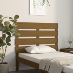 vidaXL Tăblie de pat, maro miere, 100x3x80 cm, lemn masiv de pin vidaXL Tăblie de pat, maro miere, 100x3x80 cm, lemn masiv de pin
