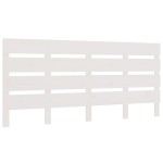 vidaXL Tăblie de pat, alb, 140x3x80 cm, lemn masiv de pin vidaXL Tăblie de pat, alb, 140x3x80 cm, lemn masiv de pin