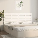 vidaXL Tăblie de pat, alb, 140x3x80 cm, lemn masiv de pin vidaXL Tăblie de pat, alb, 140x3x80 cm, lemn masiv de pin