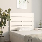 vidaXL Tăblie de pat, alb, 75x3x80 cm, lemn masiv de pin vidaXL Tăblie de pat, alb, 75x3x80 cm, lemn masiv de pin