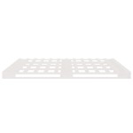 vidaXL Pat din paleți Super King, alb, 180x200 cm, lemn masiv pin vidaXL Pat din paleți Super King, alb, 180x200 cm, lemn masiv pin
