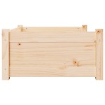 vidaXL Pat pentru câini, 75,5x55,5x28 cm, lemn masiv de pin vidaXL Pat pentru câini, 75,5x55,5x28 cm, lemn masiv de pin