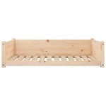 vidaXL Pat pentru câini, 105,5x75,5x28 cm, lemn masiv de pin vidaXL Pat pentru câini, 105,5x75,5x28 cm, lemn masiv de pin