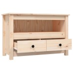 vidaXL Comodă TV, 79x35x52 cm, lemn masiv de pin