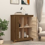 vidaXL Servantă, maro miere, 83x41,5x100 cm, lemn masiv de pin