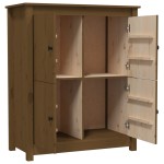 vidaXL Servantă, maro miere, 83x41,5x100 cm, lemn masiv de pin