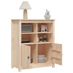 vidaXL Servantă, 83x41,5x100 cm, lemn masiv de pin