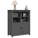 vidaXL Servantă, gri, 83x41,5x100 cm, lemn masiv de pin vidaXL Servantă, gri, 83x41,5x100 cm, lemn masiv de pin