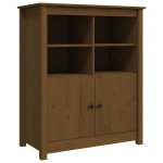 vidaXL Servantă, maro miere, 83x41,5x100 cm, lemn masiv de pin