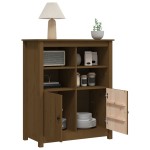 vidaXL Servantă, maro miere, 83x41,5x100 cm, lemn masiv de pin
