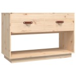 vidaXL Comodă TV, 90x40x60 cm, lemn masiv de pin