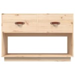 vidaXL Comodă TV, 90x40x60 cm, lemn masiv de pin