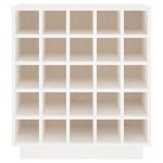 vidaXL Dulap de vinuri, alb, 55,5x34x61 cm, lemn masiv de pin vidaXL Dulap de vinuri, alb, 55,5x34x61 cm, lemn masiv de pin
