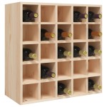 vidaXL Dulap de vinuri, 56x25x56 cm, lemn masiv de pin vidaXL Dulap de vinuri, 56x25x56 cm, lemn masiv de pin