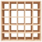 vidaXL Dulap de vinuri, 56x25x56 cm, lemn masiv de pin vidaXL Dulap de vinuri, 56x25x56 cm, lemn masiv de pin