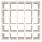 vidaXL Dulap de vinuri, alb, 56x25x56 cm, lemn masiv de pin vidaXL Dulap de vinuri, alb, 56x25x56 cm, lemn masiv de pin
