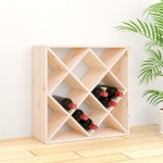 vidaXL Dulap de vinuri, 62x25x62 cm, lemn masiv de pin vidaXL Dulap de vinuri, 62x25x62 cm, lemn masiv de pin