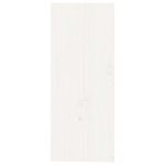 vidaXL Dulap de vinuri, alb, 62x25x62 cm, lemn masiv de pin vidaXL Dulap de vinuri, alb, 62x25x62 cm, lemn masiv de pin