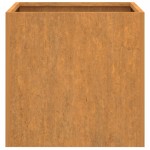 vidaXL Jardinieră, 32x30x29 cm, oțel corten vidaXL Jardinieră, 32x30x29 cm, oțel corten