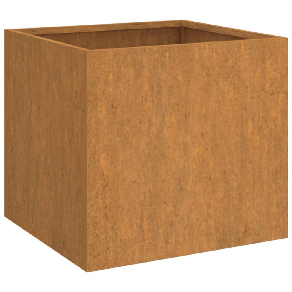 vidaXL Jardinieră, 49x47x46 cm, oțel corten