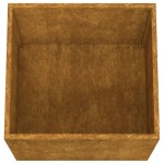 vidaXL Jardinieră, 49x47x46 cm, oțel corten vidaXL Jardinieră, 49x47x46 cm, oțel corten