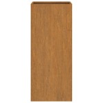 vidaXL Jardinieră, 32x29x75 cm, oțel corten vidaXL Jardinieră, 32x29x75 cm, oțel corten