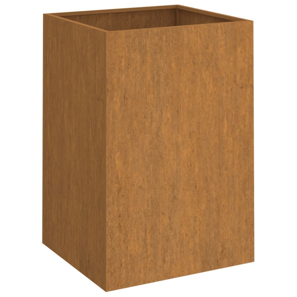 vidaXL Jardinieră, 52x48x75 cm, oțel corten