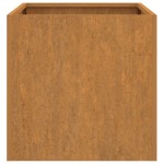 vidaXL Jardinieră, 62x30x29 cm, oțel corten vidaXL Jardinieră, 62x30x29 cm, oțel corten