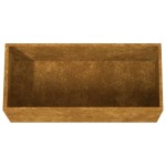 vidaXL Jardinieră, 62x30x29 cm, oțel corten vidaXL Jardinieră, 62x30x29 cm, oțel corten