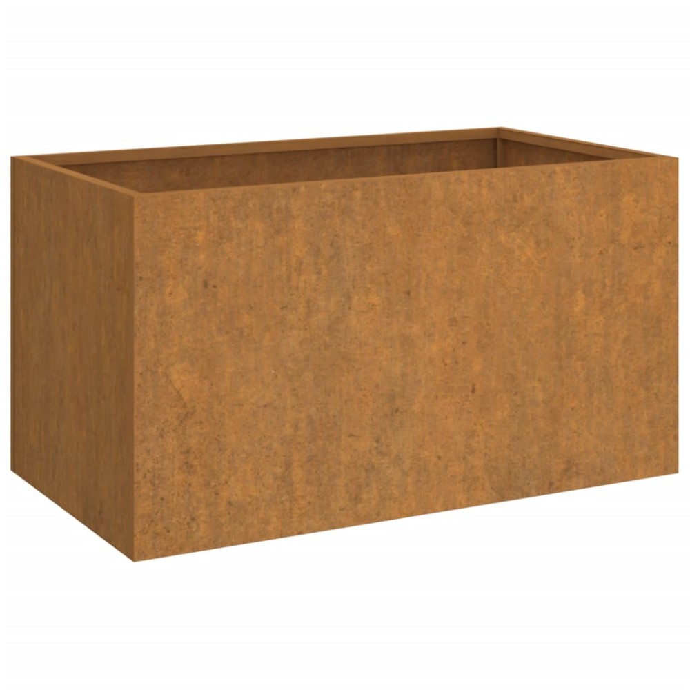 vidaXL Jardinieră, 62x40x39 cm, oțel corten