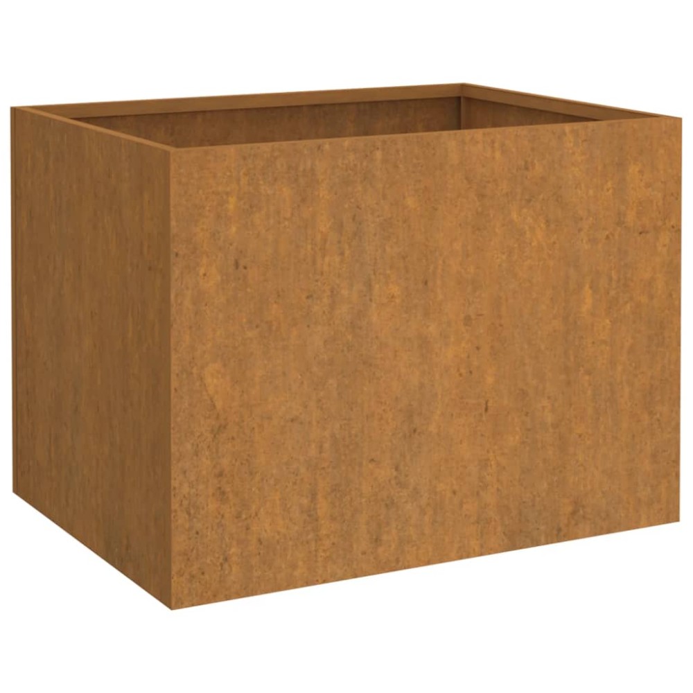 vidaXL Jardinieră, 62x47x46 cm, oțel corten