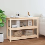 vidaXL Masă consolă, 110x40x74 cm, lemn masiv de pin vidaXL Masă consolă, 110x40x74 cm, lemn masiv de pin