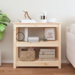 vidaXL Masă consolă, 80x40x74 cm, lemn masiv de pin vidaXL Masă consolă, 80x40x74 cm, lemn masiv de pin