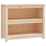 vidaXL Bibliotecă, 80x35x68 cm, lemn masiv de pin vidaXL Bibliotecă, 80x35x68 cm, lemn masiv de pin