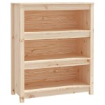 vidaXL Bibliotecă, 80x35x97 cm, lemn masiv de pin vidaXL Bibliotecă, 80x35x97 cm, lemn masiv de pin
