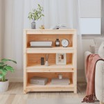 vidaXL Bibliotecă, 80x35x97 cm, lemn masiv de pin vidaXL Bibliotecă, 80x35x97 cm, lemn masiv de pin