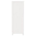 vidaXL Bibliotecă, alb, 80x35x97 cm, lemn masiv de pin vidaXL Bibliotecă, alb, 80x35x97 cm, lemn masiv de pin
