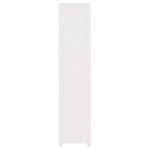 vidaXL Bibliotecă, alb, 80x35x154 cm, lemn masiv de pin vidaXL Bibliotecă, alb, 80x35x154 cm, lemn masiv de pin