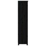 vidaXL Bibliotecă, negru, 80x35x154 cm, lemn masiv de pin vidaXL Bibliotecă, negru, 80x35x154 cm, lemn masiv de pin