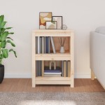 vidaXL Bibliotecă, 50x35x68 cm, lemn masiv de pin vidaXL Bibliotecă, 50x35x68 cm, lemn masiv de pin