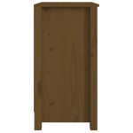 vidaXL Bibliotecă, maro miere, 50x35x68 cm, lemn masiv de pin