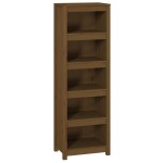 vidaXL Bibliotecă, maro miere, 50x35x154 cm, lemn masiv de pin vidaXL Bibliotecă, maro miere, 50x35x154 cm, lemn masiv de pin