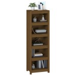 vidaXL Bibliotecă, maro miere, 50x35x154 cm, lemn masiv de pin vidaXL Bibliotecă, maro miere, 50x35x154 cm, lemn masiv de pin