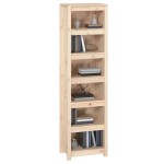 vidaXL Bibliotecă, 50x35x183 cm, lemn masiv de pin vidaXL Bibliotecă, 50x35x183 cm, lemn masiv de pin