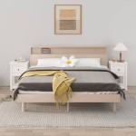 vidaXL Noptiere, 2 buc., alb, 40x35x61,5 cm, lemn masiv de pin vidaXL Noptiere, 2 buc., alb, 40x35x61,5 cm, lemn masiv de pin
