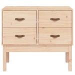 vidaXL Dulap consolă, 90x40x78 cm, lemn masiv de pin vidaXL Dulap consolă, 90x40x78 cm, lemn masiv de pin