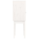 vidaXL Dulap înalt, alb, 60x40x120 cm, lemn masiv de pin