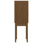 vidaXL Dulap înalt, maro miere, 60x40x120 cm, lemn masiv de pin